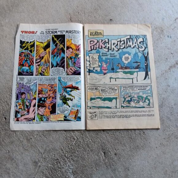 Vintage 1978 Whitman Comics Pink Panther Issue 60 TV Special Pink Christmas - Picture 5 of 5